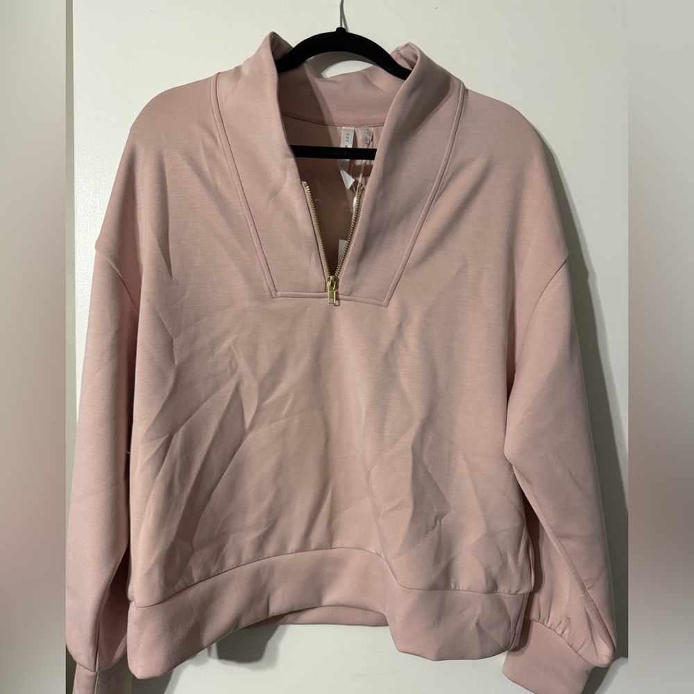EZY WEAR BY CH1 1/4 zip sweater